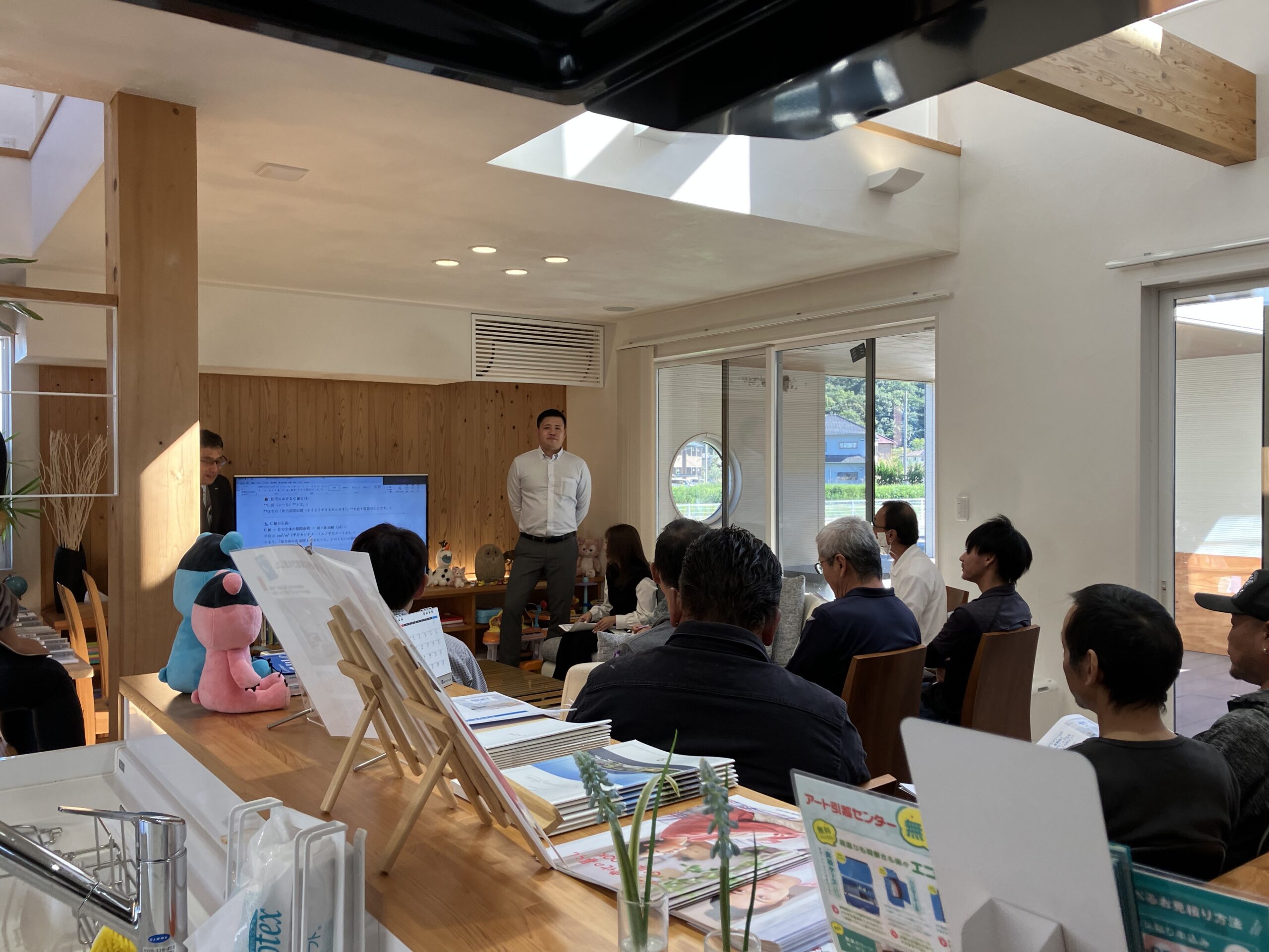 気密断熱講習会in上林展示場