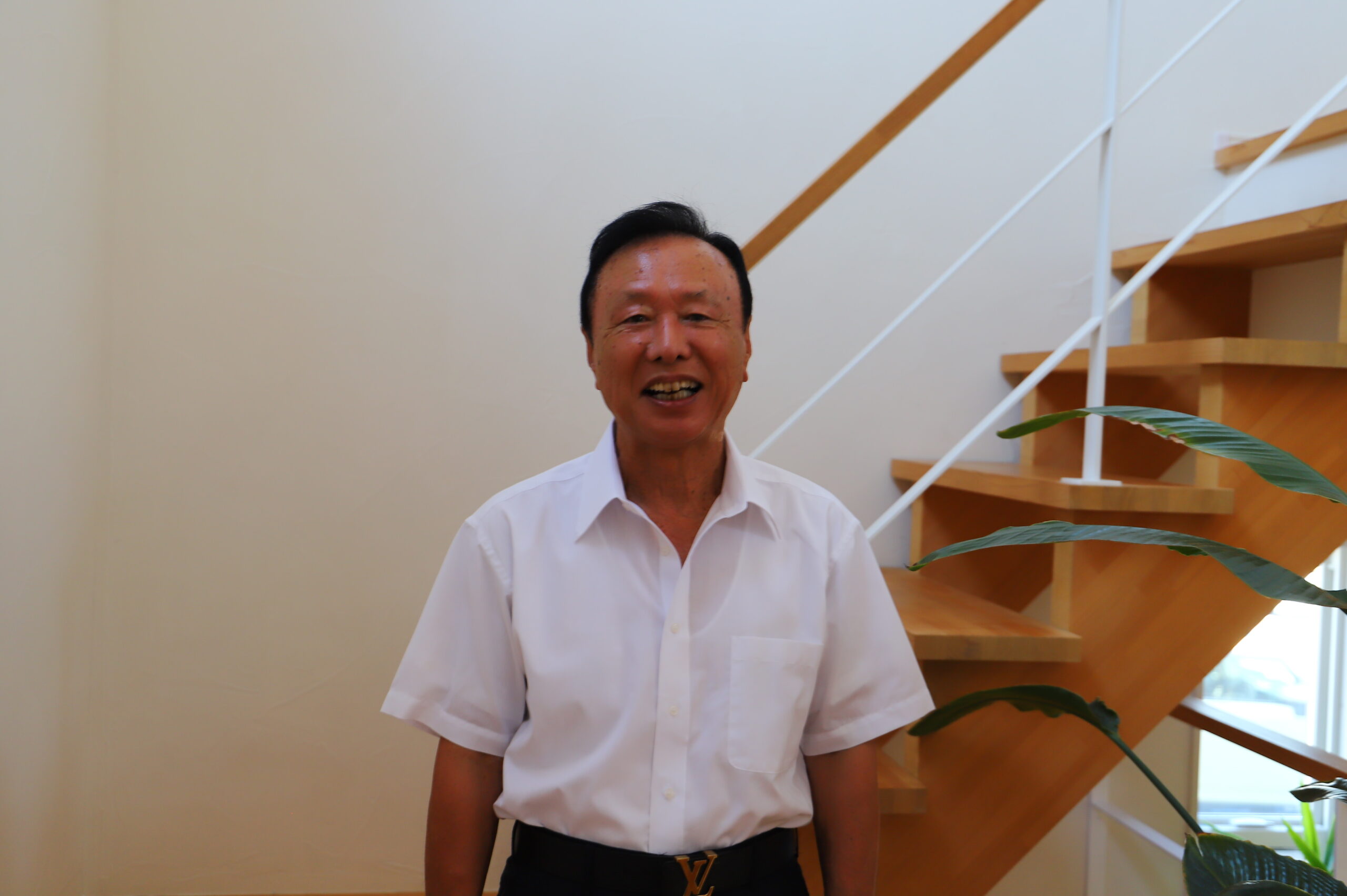 笑顔の代表取締役 増元