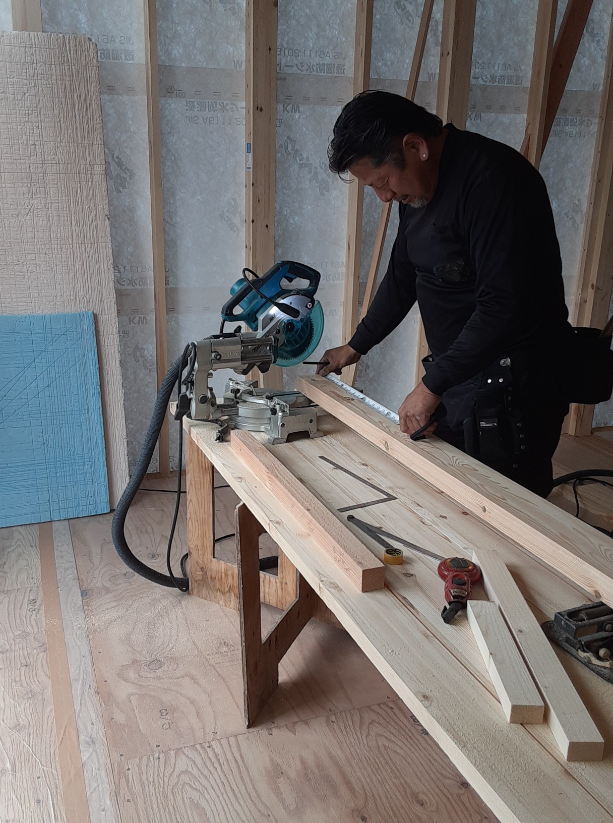 現場におじゃま🐛