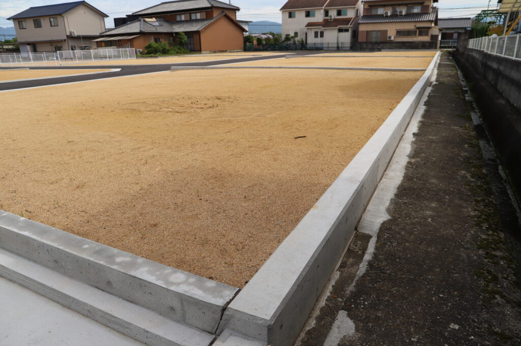 アイタウン川島Ⅱ10号地　北西から撮影