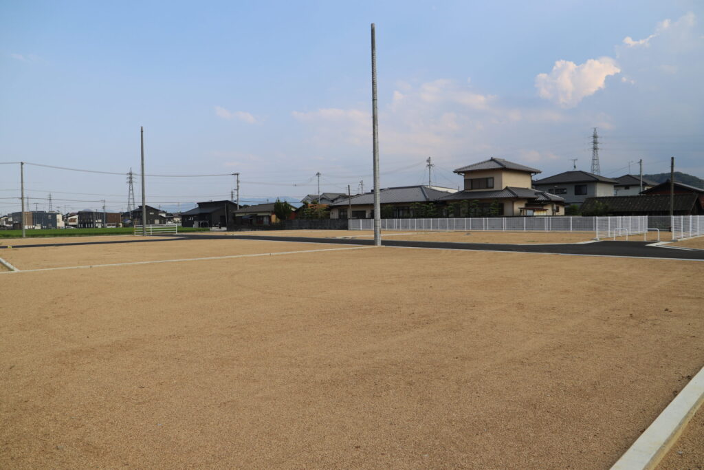 アイタウン六条Ⅴ16号地　北西から撮影