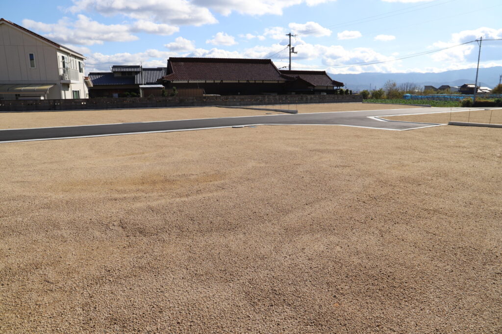 ルーツガーデン豊中　5号地　北西から撮影