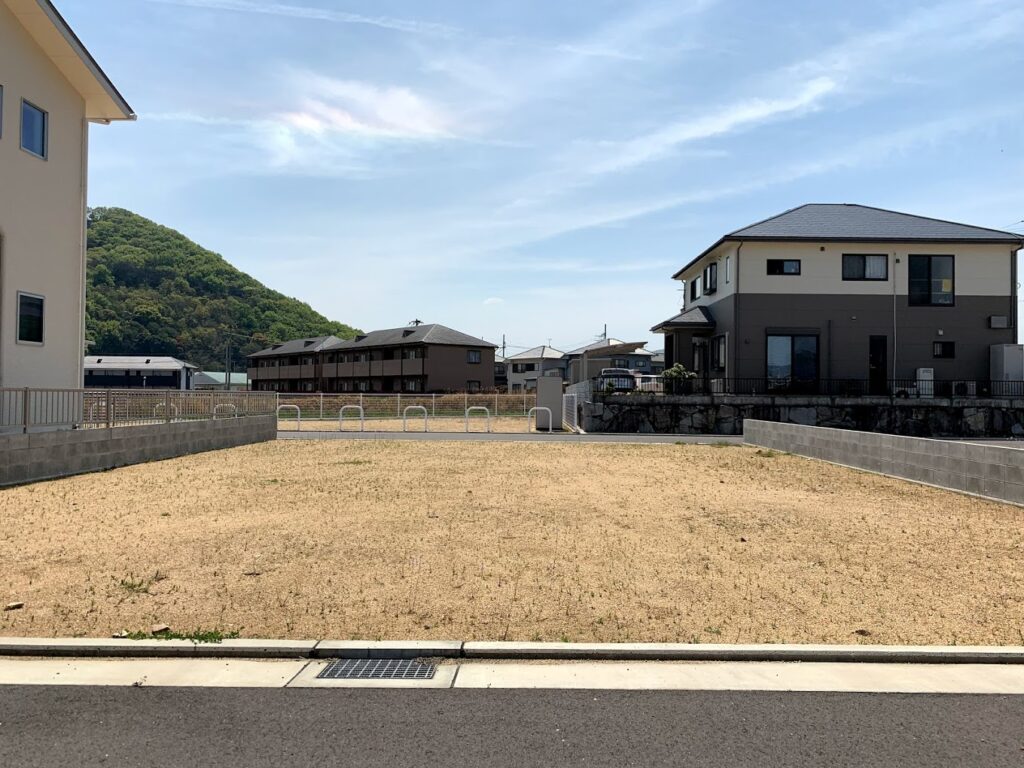 アップガーデン上林　北から撮影