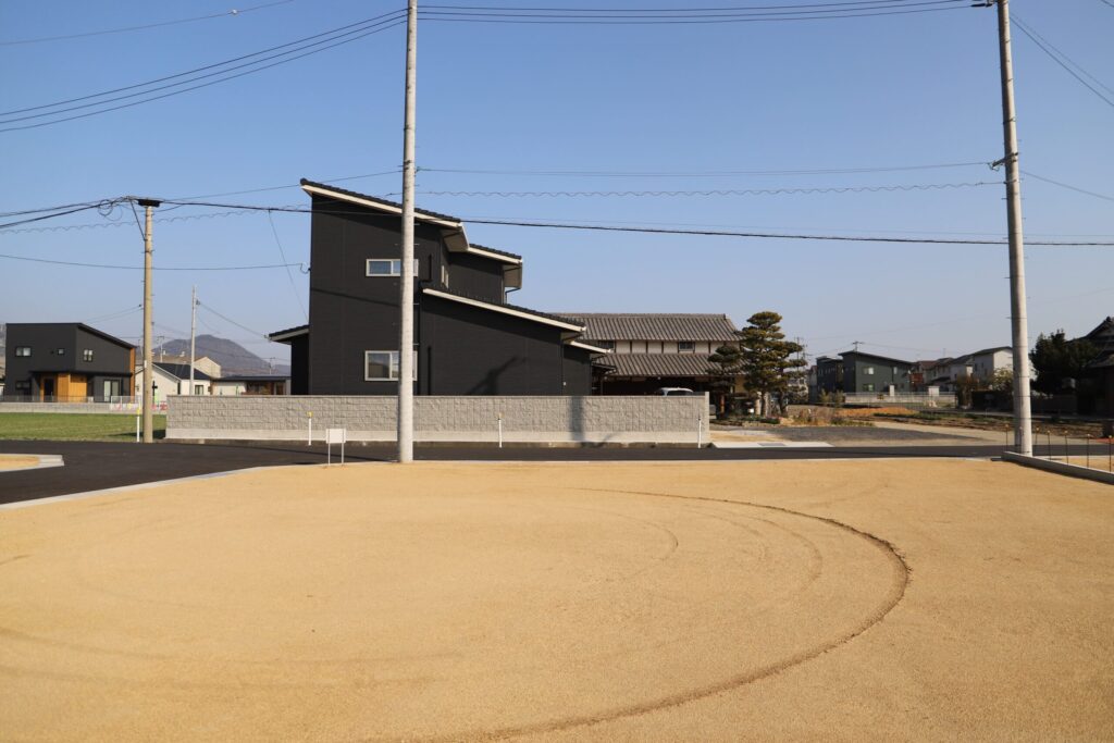 ルーツガーデン下田井Ⅲ6号地　西から撮影