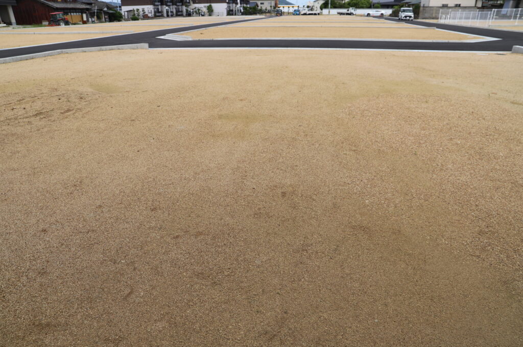 アイタウン川島Ⅱ10号地　西から撮影