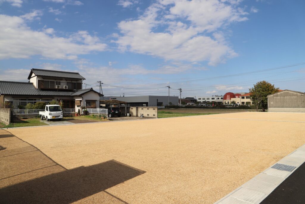 ルーツガーデン上林Ⅱ　南西から撮影
