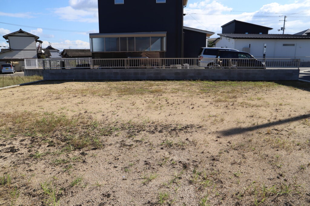 プラスタウン川島38号地　西から撮影