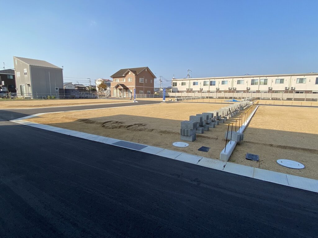 ハピネスガーデン春日V6号地　南東より
