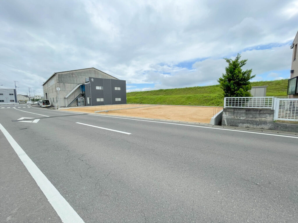 ルーツガーデン郡家　10号地 西から