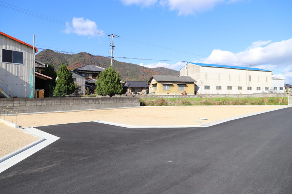 ルーツガーデン豊中　5号地　南東から撮影