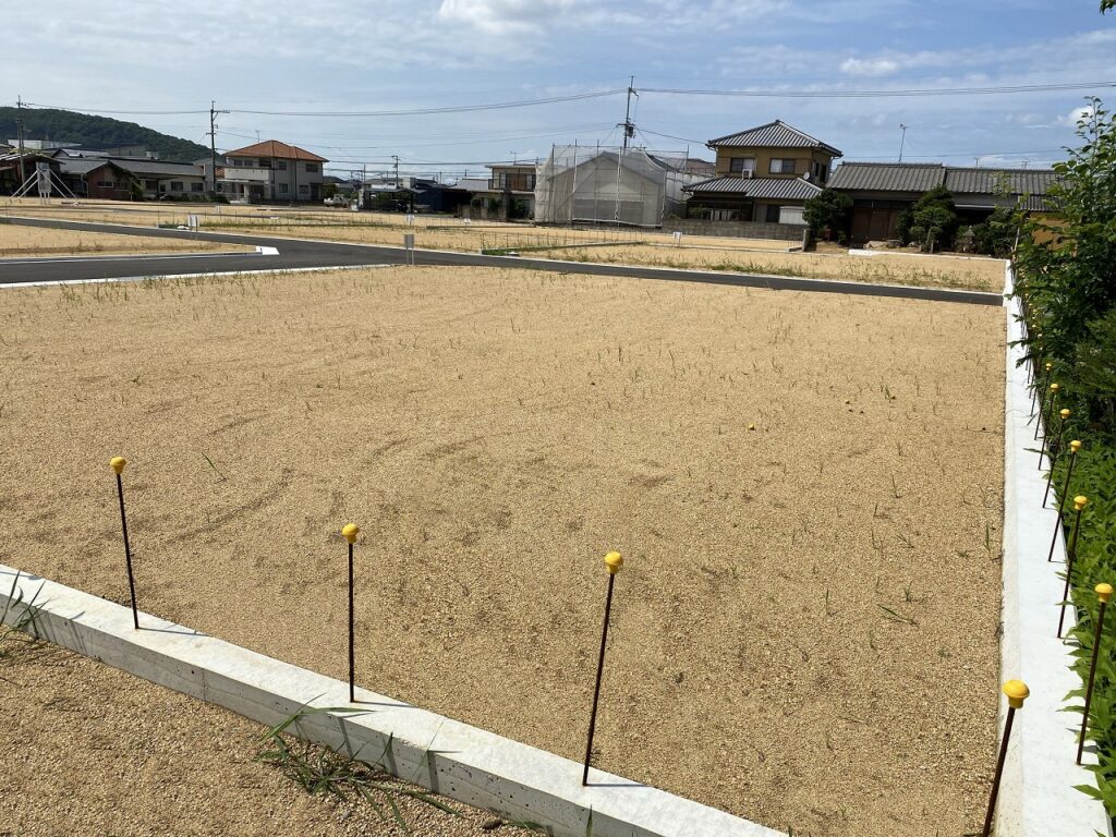 プラスタウン川島Ⅱ20号地南東より