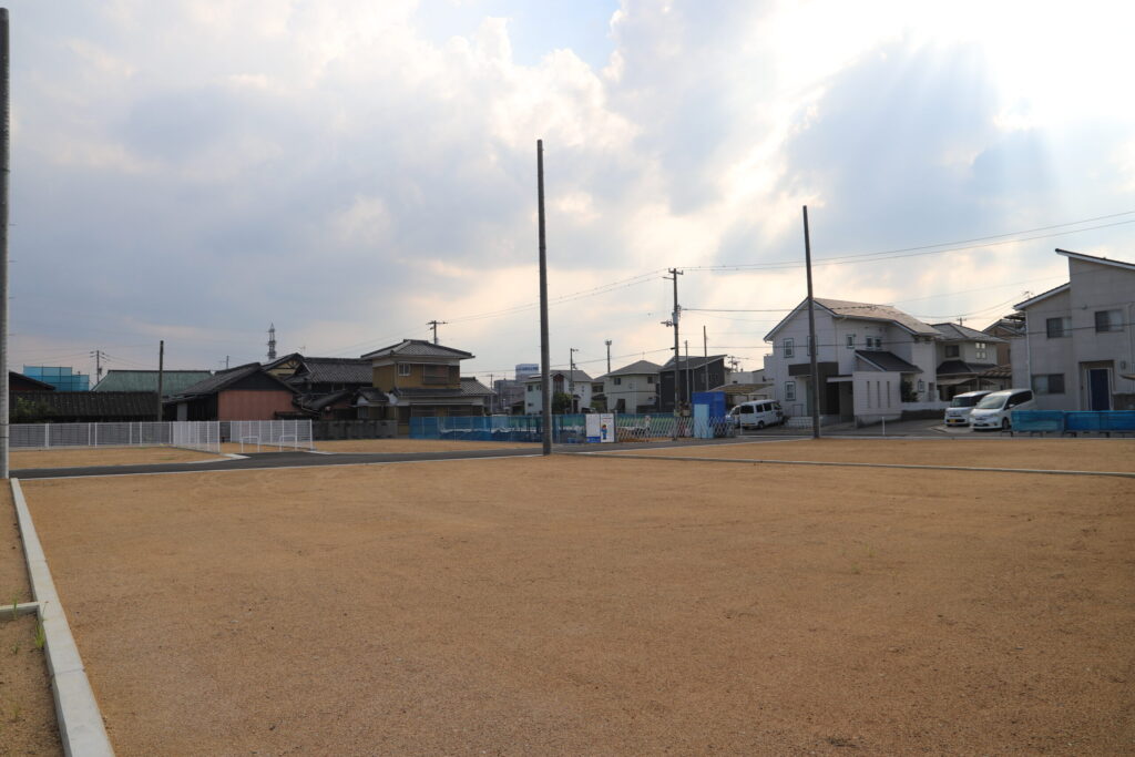 アイタウン六条Ⅴ16号地　北東から撮影