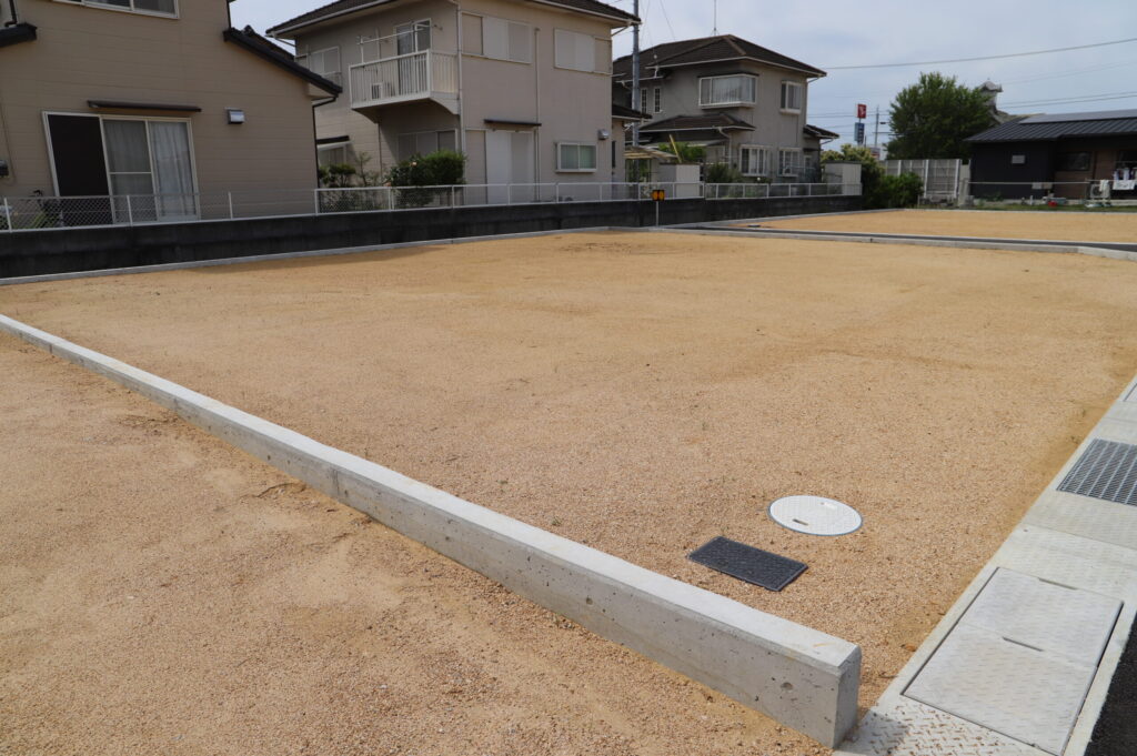 アイタウン川島Ⅱ10号地　南東から撮影