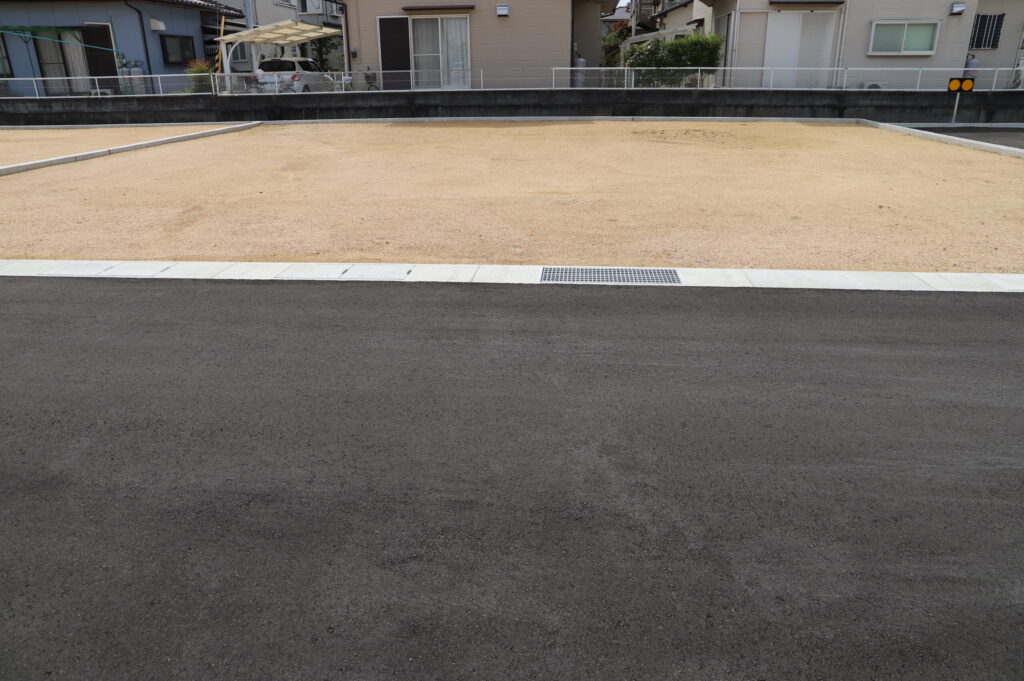 アイタウン川島Ⅱ10号地　東から撮影