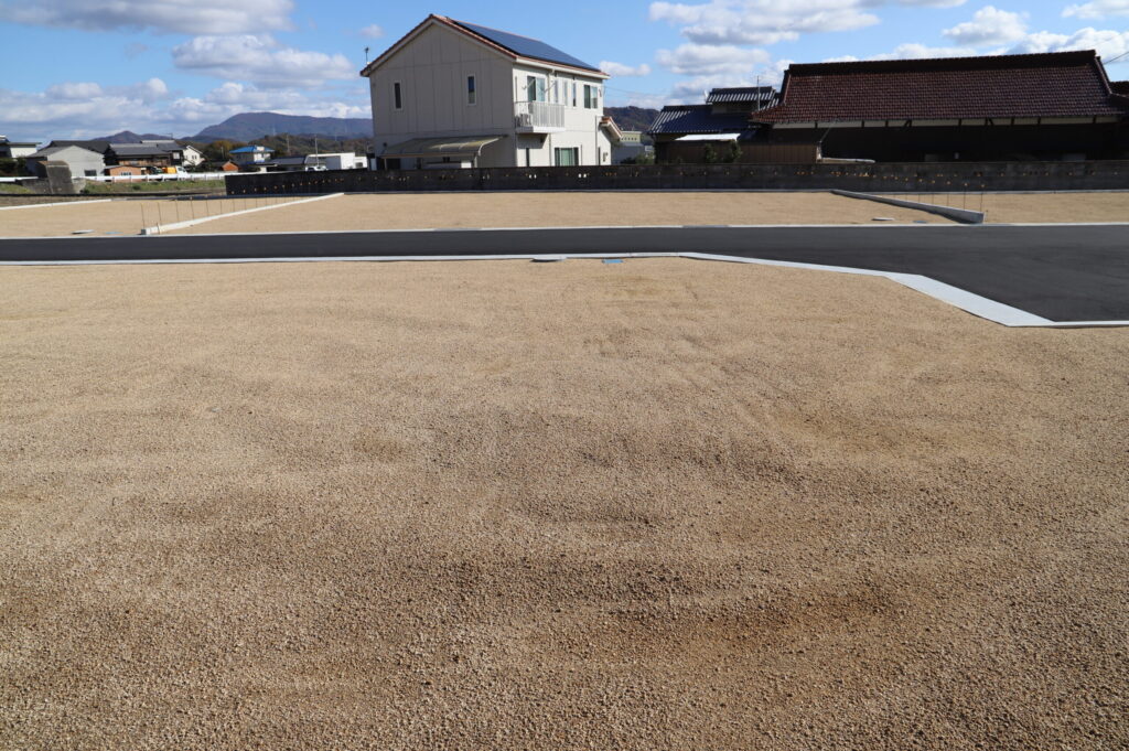 ルーツガーデン豊中　5号地　西から撮影