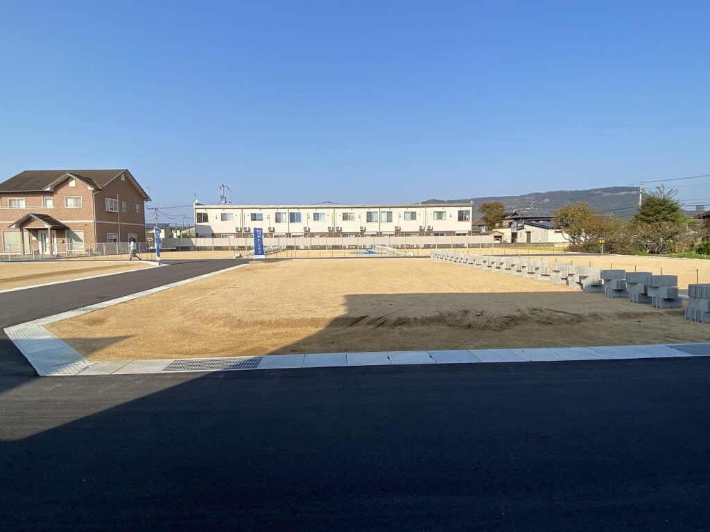 ハピネスガーデン春日V6号地　南より