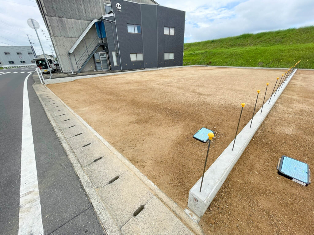 ルーツガーデン郡家　8号地 西から