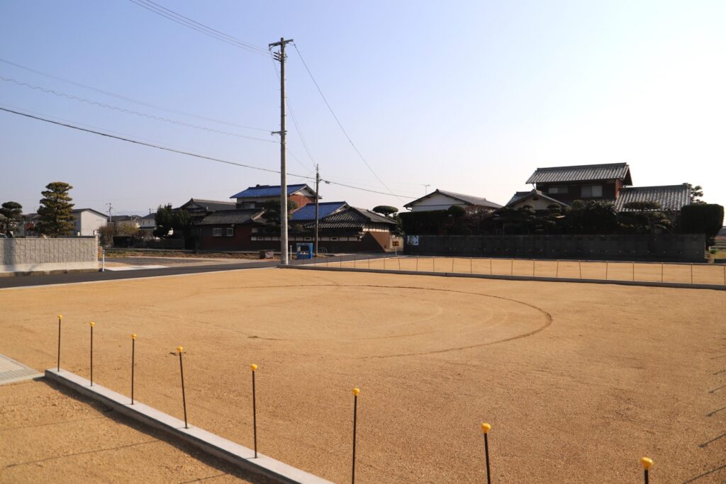 ルーツガーデン下田井Ⅲ6号地　北西から撮影