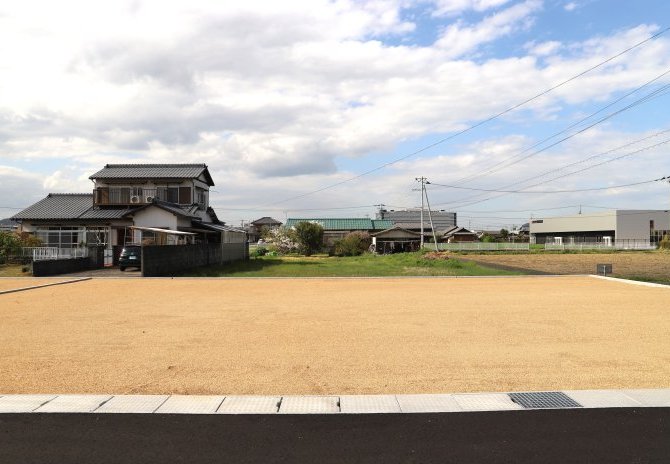 ルーツガーデン上林Ⅱ　3号地　南から撮影