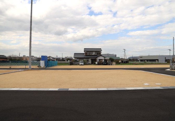 ルーツガーデン上林Ⅱ　6号地　南から撮影