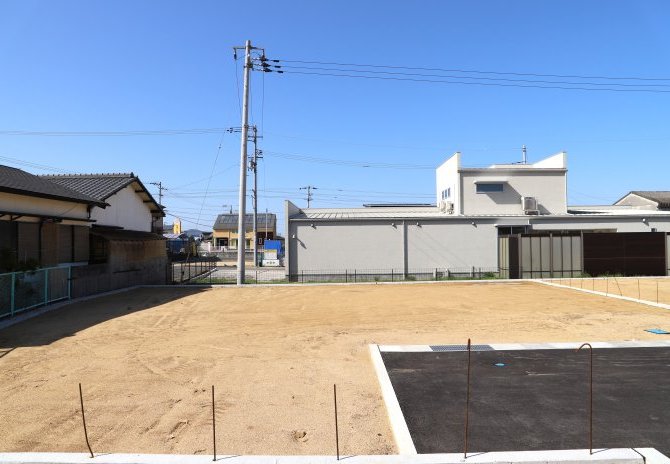 アイタウン志度Ⅲ　6号地南から撮影