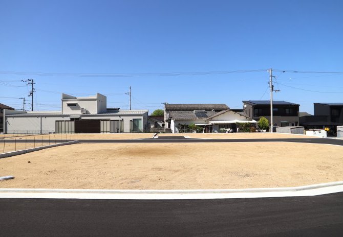 アイタウン志度Ⅲ　7号地南から撮影