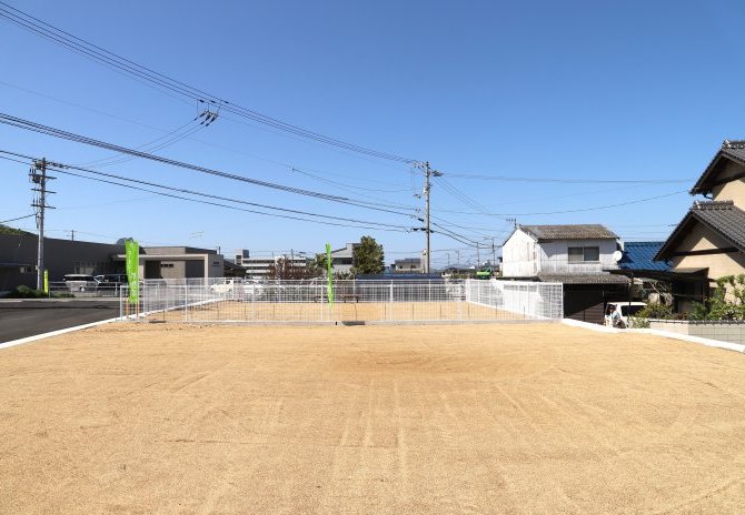 アイタウン志度Ⅲ　12号地南から撮影