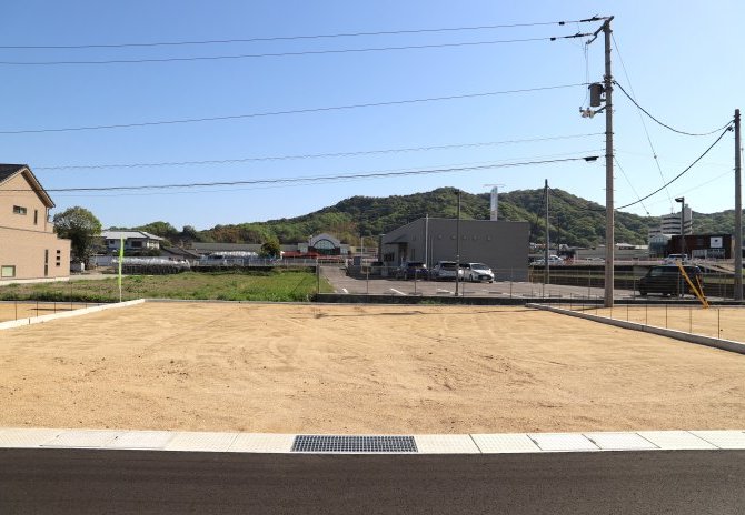 アイタウン志度Ⅲ　15号地北から撮影