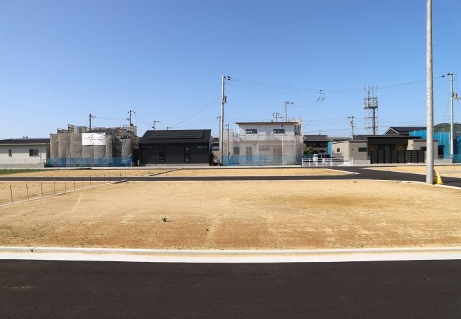 アイタウン下田井Ⅱ　11号地南から撮影