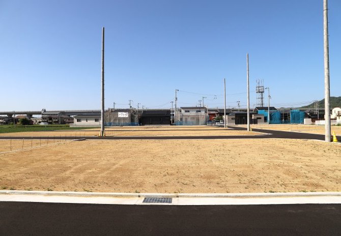 アイタウン下田井Ⅱ　18号地南から撮影