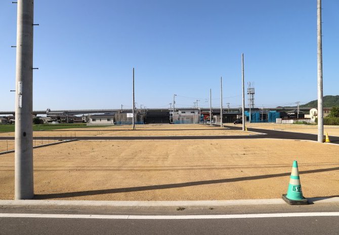 アイタウン下田井Ⅱ　22号地西から撮影