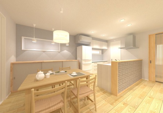 【ダイニングキッチン】