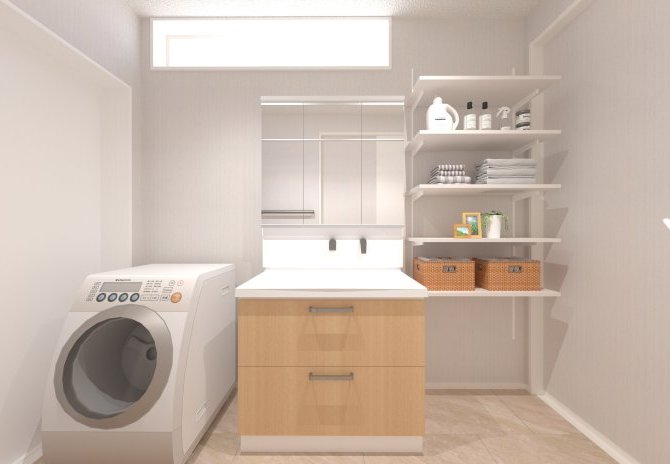 【洗面脱衣室】