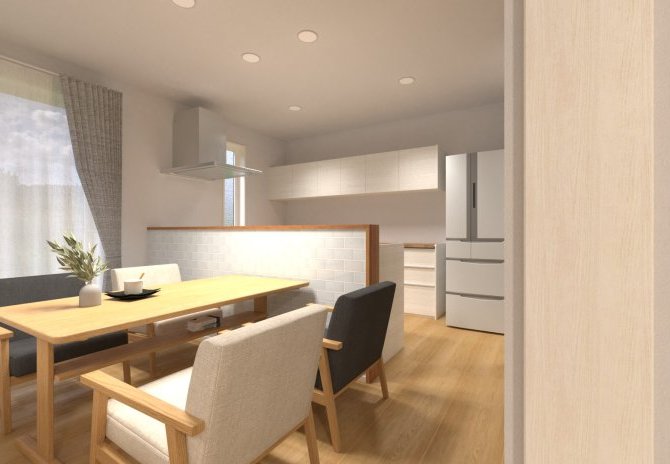 【ダイニングキッチン】