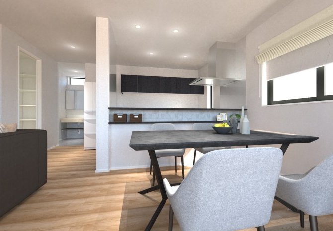 【ダイニングキッチン】