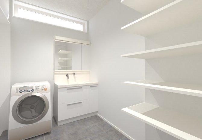 【洗面脱衣室】