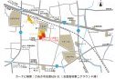 アイタウン志度Ⅱ・ホールタウン志度　地図