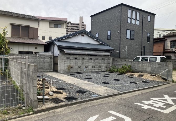 北西から撮影（解体前）