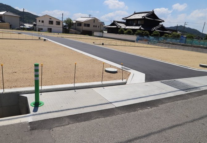 ゴミステーション予定地