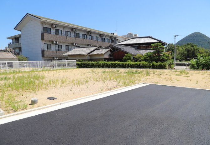 1号地　南西より
