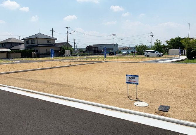 6号地　北西から