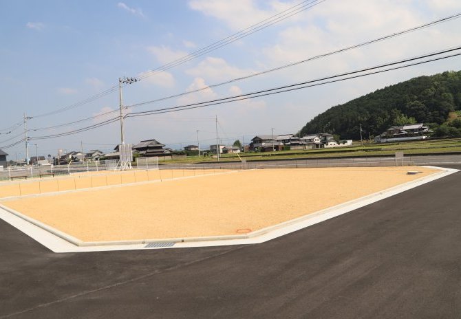 10号地　北西から