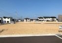 8号地　正面から（モデルハウス建築前）