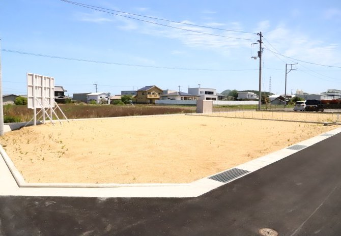 1号地　南西から