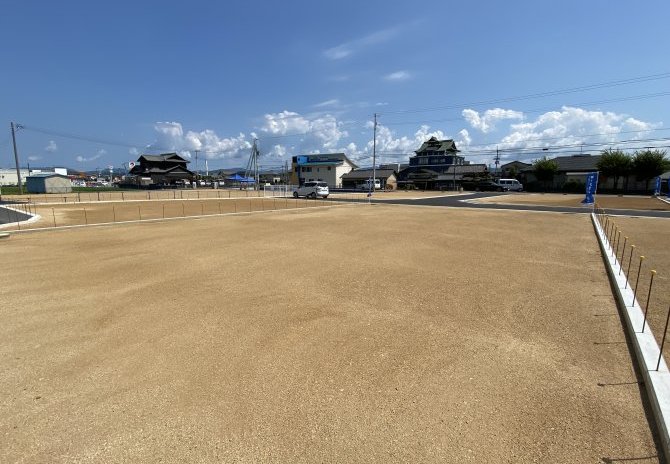 11号地　北西より