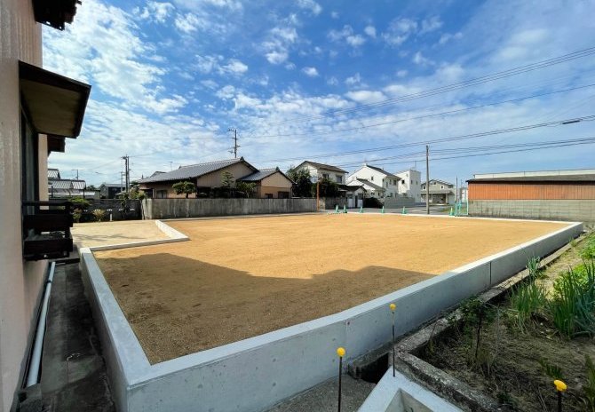 20号地　東から