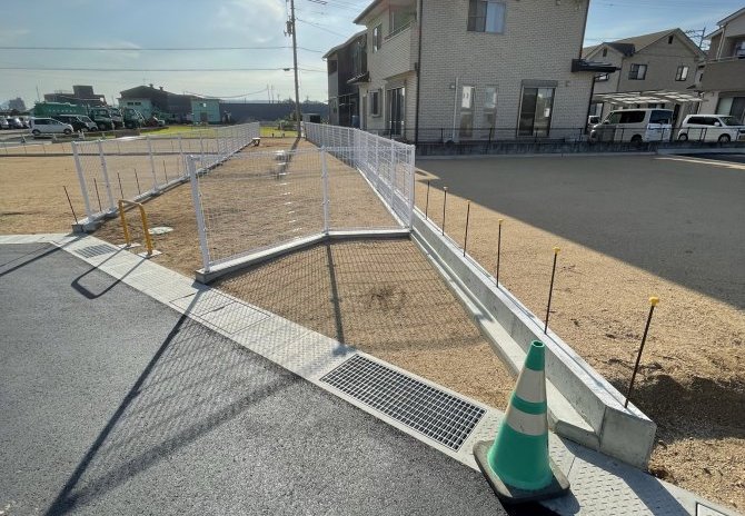 ゴミステーション（設置前）