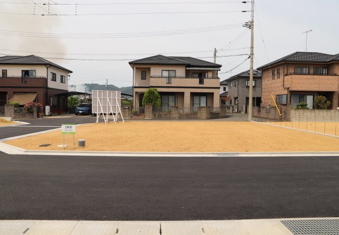 2号地　南から撮影