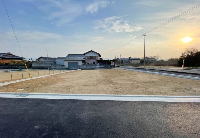 8号地　北東から撮影