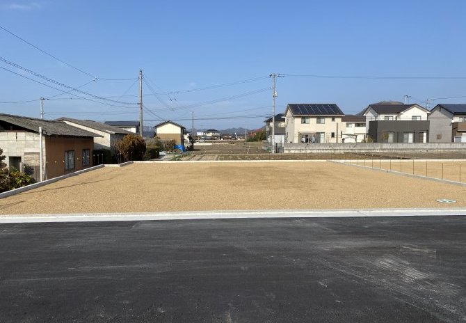 1号地　南より